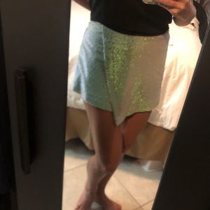 Mermaid sequined skort